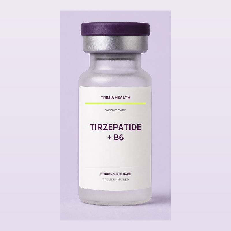 Trimia personalized care kit for Tirzepatide + B6